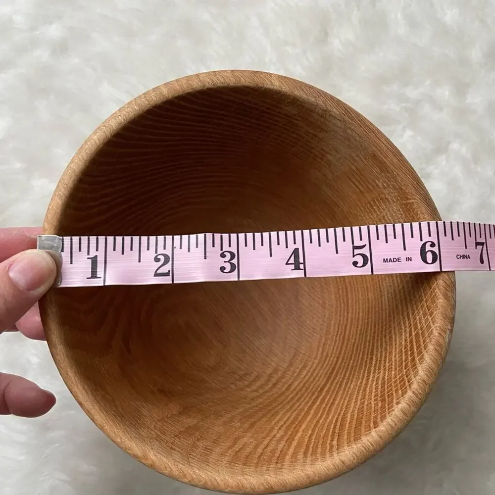 Handmade Wood Serving Bowl